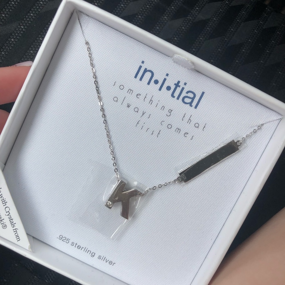 Initial necklace